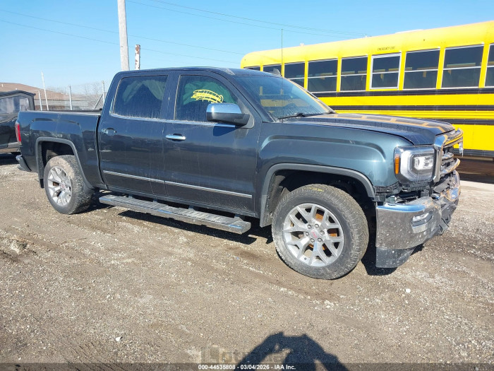Gmc SIERRA 2018 VIN 3GTU2NEJ7JG465379