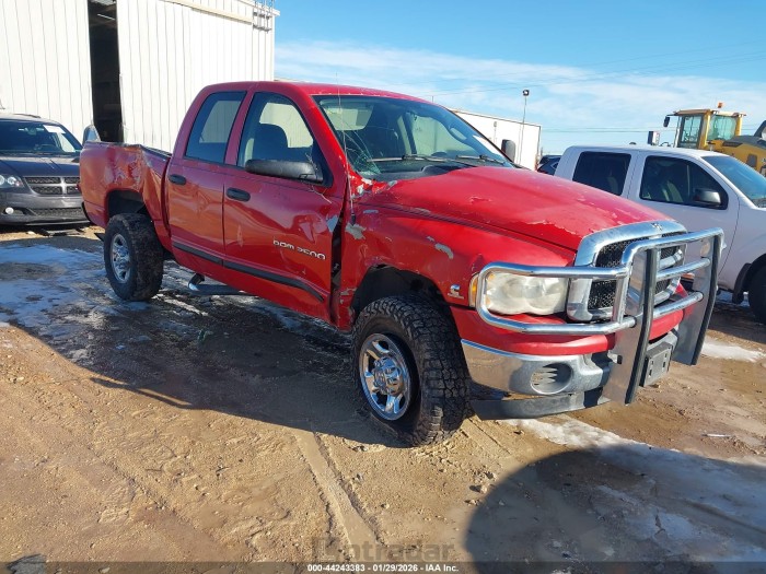 Dodge Ram 2003 VIN 3D7KU28C23G856302