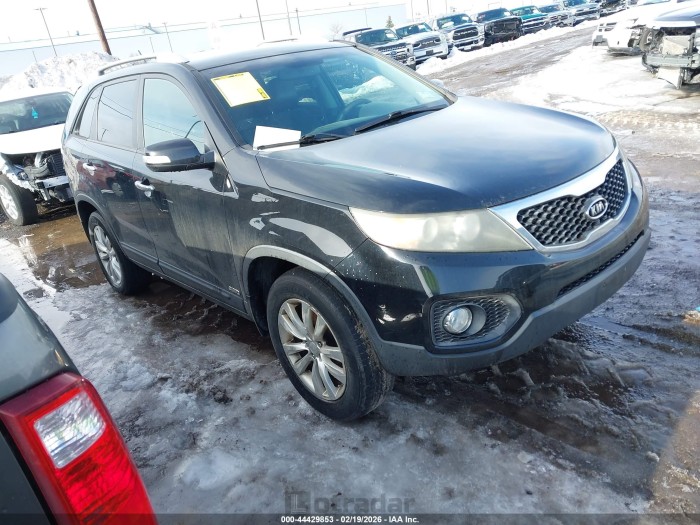 Kia Sorento 2011 VIN 5XYKUCA15BG085629