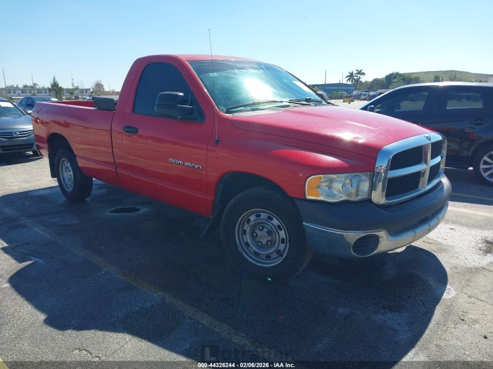 Dodge Ram 2005 VIN 1D7HA16NX5J517970