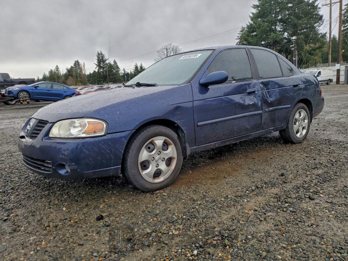 Nissan Sentra 2006 VIN 3N1CB51D86L501108