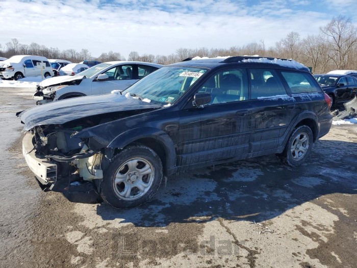 Subaru Outback 2007 VIN 4S4BP61C477318877