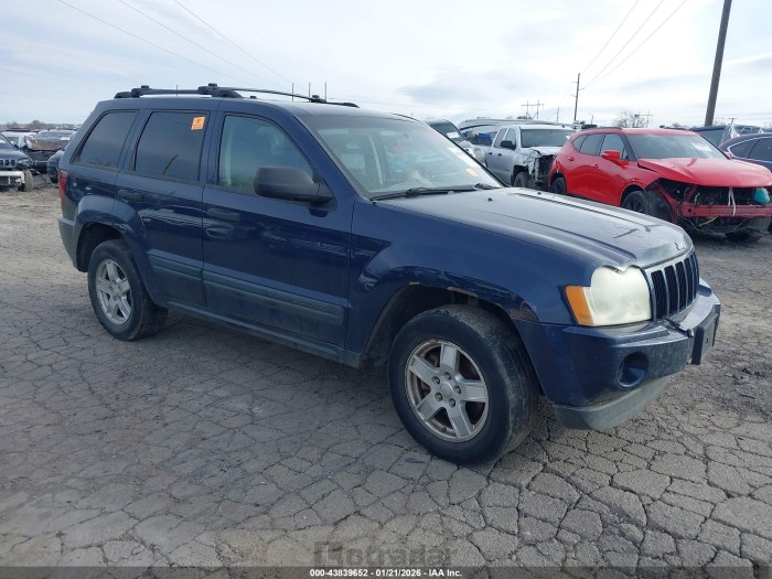 Jeep Grand cherokee 2006 VIN 1J4GR48K16C222551
