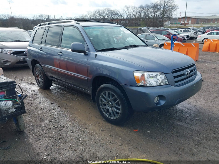 Toyota Highlander 2007 VIN JTEEP21A770210864