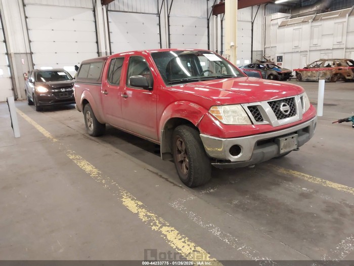 Nissan Navara (frontier) 2010 VIN 1N6AD0FV2AC437698