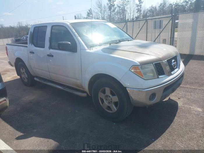 Nissan Navara (frontier) 2008 VIN 1N6AD07U18C451009