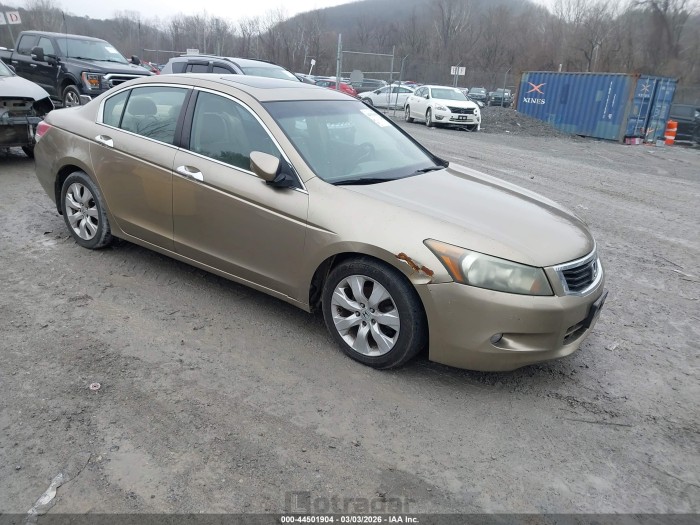 Honda Accord 2008 VIN 1HGCP36808A087011