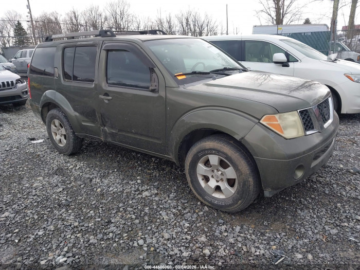 Nissan Pathfinder 2005 VIN 5N1AR18U65C722386