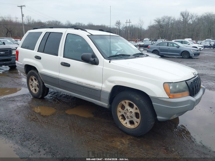Jeep Grand cherokee 2000 VIN 1J4GW48S2YC151260