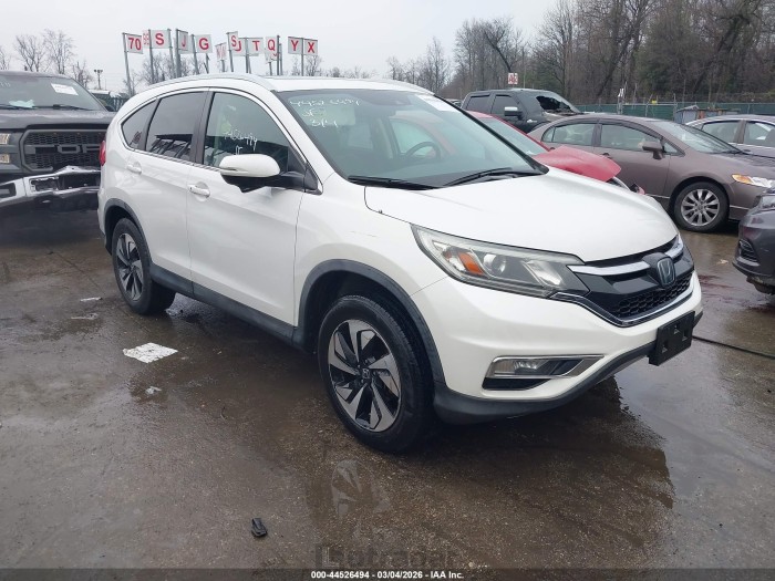 Honda Cr-v 2016 VIN 5J6RM4H96GL115839