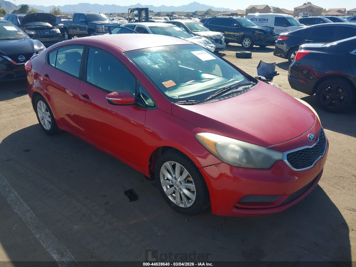 Kia Forte 2016 VIN KNAFX4A65G5597561