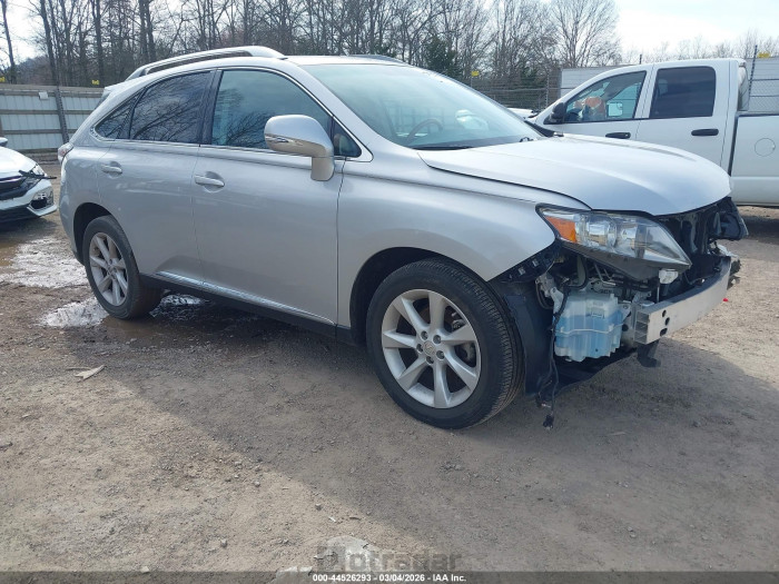 Lexus Rx 2012 VIN 2T2ZK1BAXCC073766