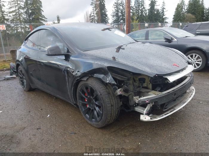 Tesla Model y 2022 VIN 7SAYGDEE1NF507771