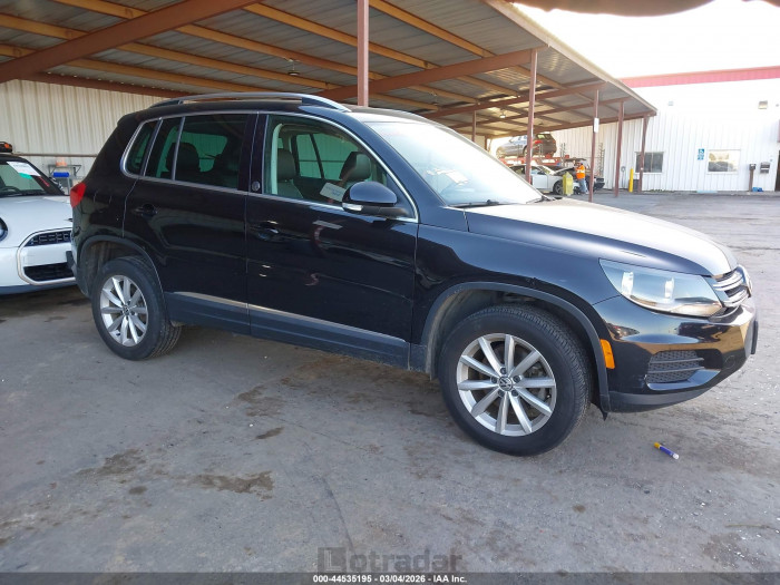 Volkswagen Tiguan 2017 VIN WVGSV7AX9HK021438