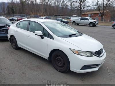 Honda Civic 2013 2HGFB2F57DH592535