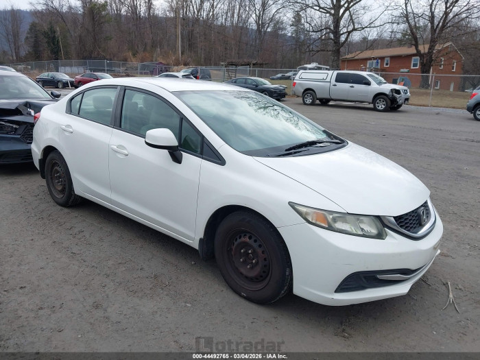 Honda Civic 2013 VIN 2HGFB2F57DH592535