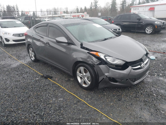Hyundai Elantra 2013 VIN 5NPDH4AE5DH448934