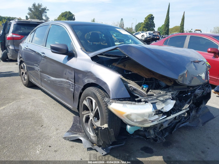 Honda Accord 2016 VIN 1HGCR2F39GA160917