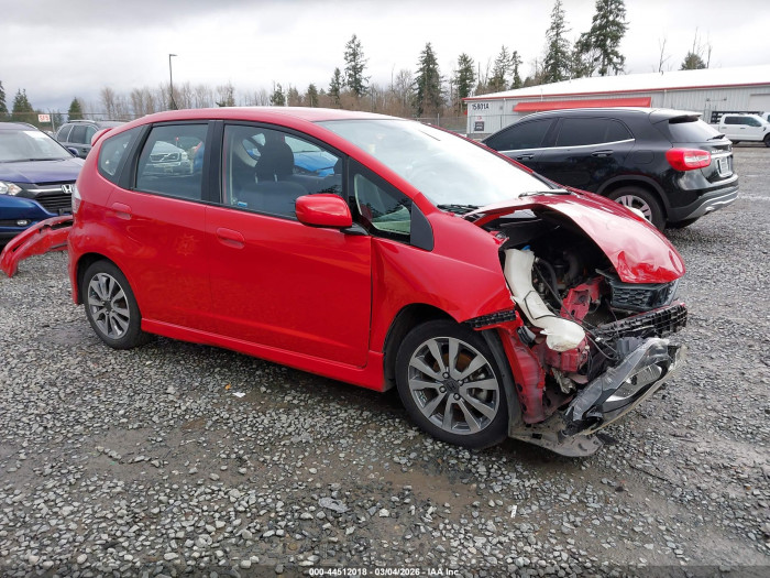 Honda Fit 2013 VIN JHMGE8H53DC026528