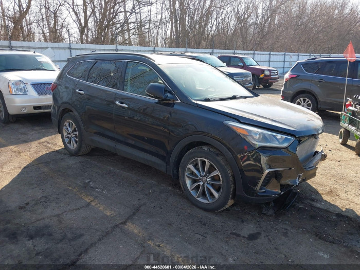 Hyundai Santa fe 2018 VIN KM8SN4HF2JU258889