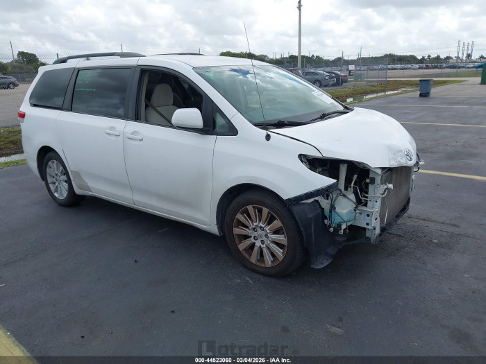 Toyota Sienna 2012 VIN 5TDJK3DC3CS030678