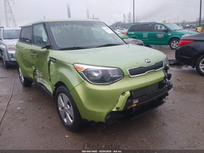 Kia Soul 2016 VIN KNDJN2A26G7868121