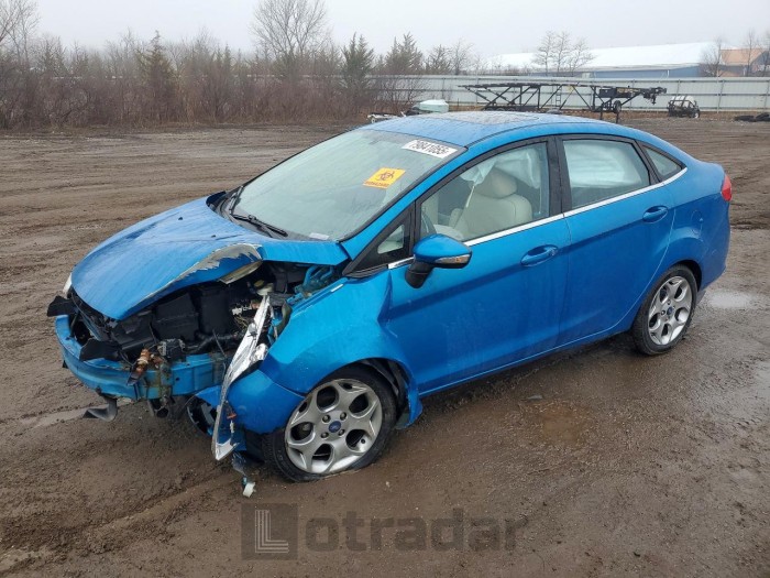 Ford Fiesta 2013 VIN 3FADP4CJ7DM118127