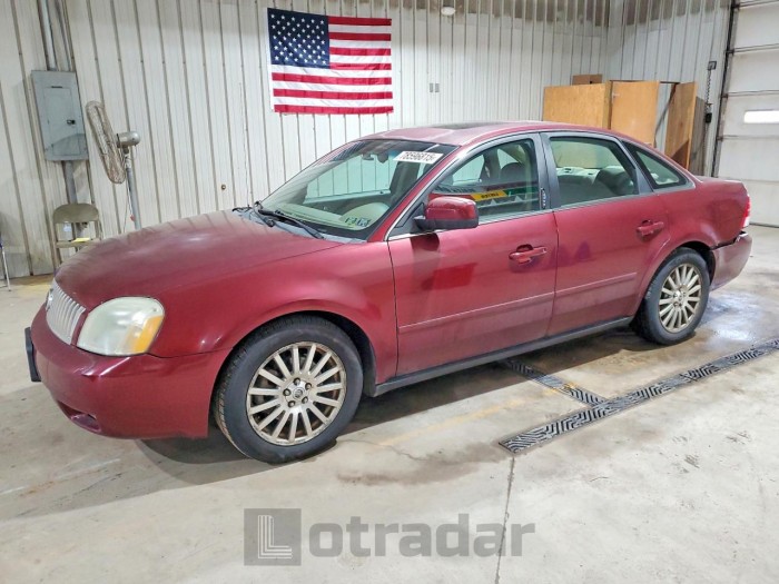 Mercury Montego 2005 VIN 1MEFM42165G616049
