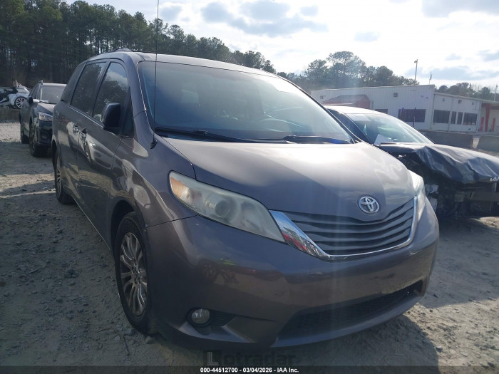 Toyota Sienna 2012 VIN 5TDYK3DC0CS254800