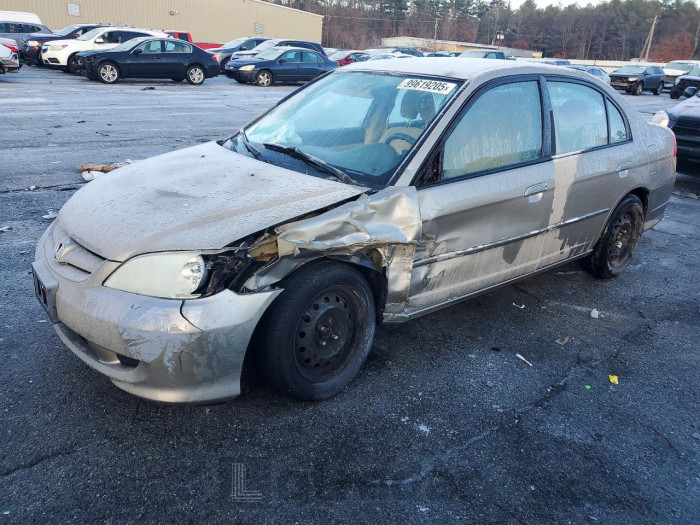Honda Civic 2004 VIN 2HGES16554H504992