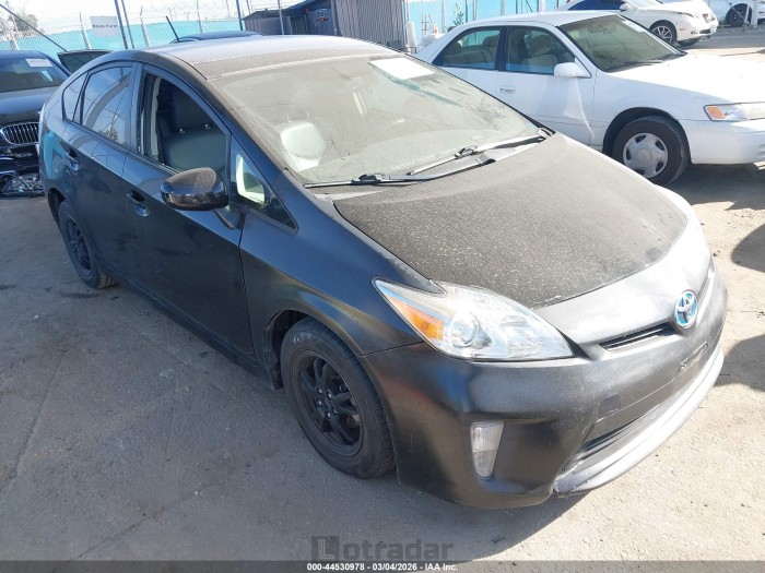 Toyota Prius 2013 VIN JTDKN3DU8D5646663