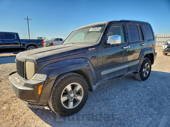 Jeep Liberty (north america) 2008 VIN 1J8GP28K08W251078
