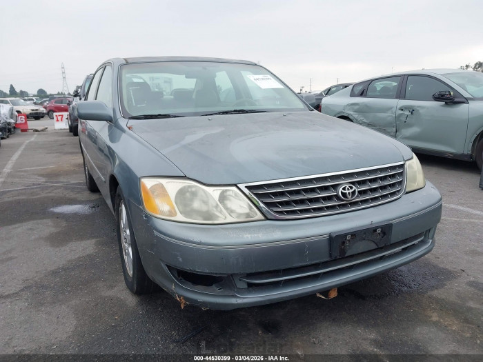 Toyota Avalon 2003 VIN 4T1BF28B33U293782