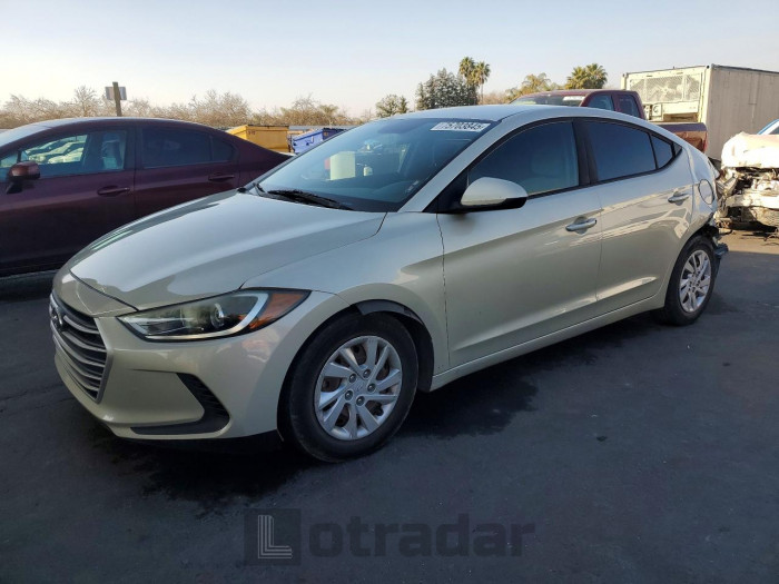Hyundai Elantra 2017 VIN 5NPD74LF8HH150408