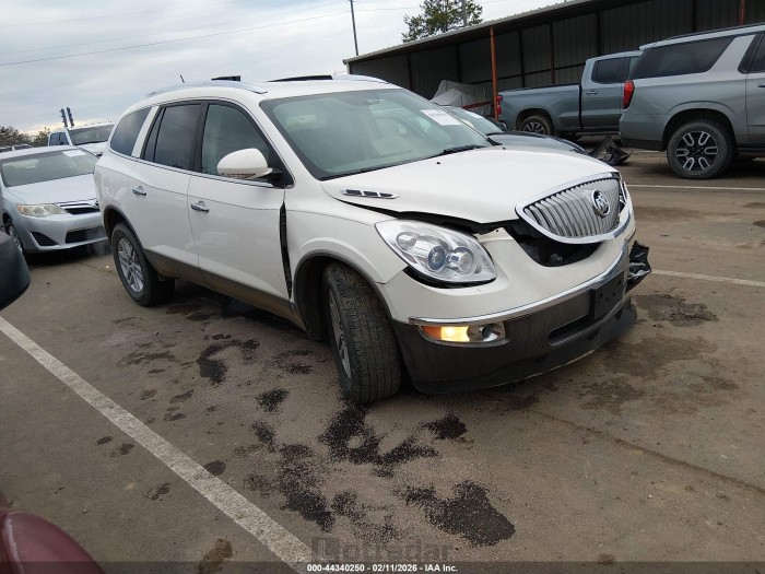 Buick Enclave 2008 VIN 5GAER137X8J241517