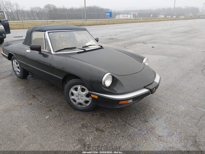 Alfa romeo Spider 1990 VIN ZARBA12C5L6002174