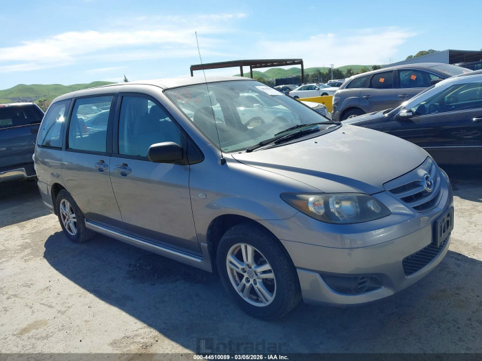 Mazda Mpv 2005 VIN JM3LW28AX50552933