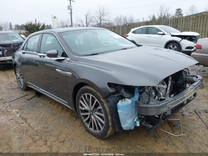 Lincoln Continental 2017 VIN 1LN6L9SK3H5609145
