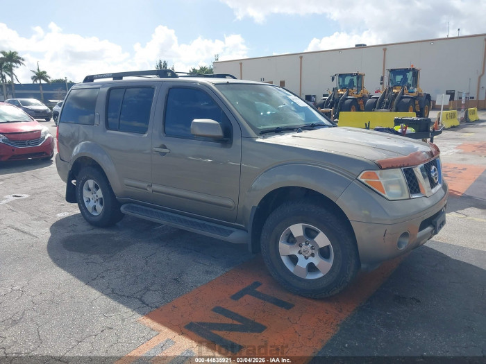 Nissan Pathfinder 2007 VIN 5N1AR18U17C646093