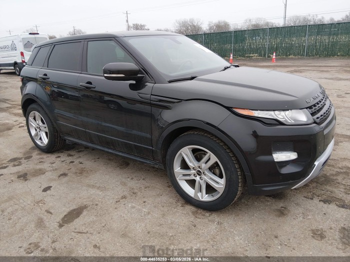 Land rover Range rover evoque 2012 VIN SALVT2BG5CH662173