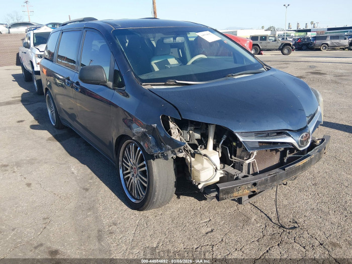 Toyota Sienna 2014 VIN 5TDKK3DCXES492274