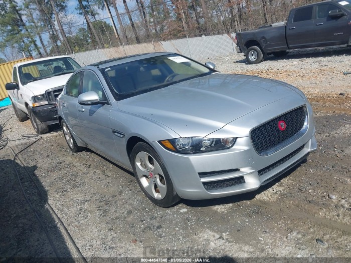 Jaguar Xe 2017 VIN SAJAR4BG6HA974052