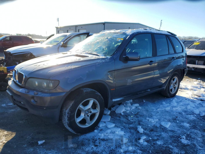 BMW X5 2002 VIN 5UXFA53582LP38513