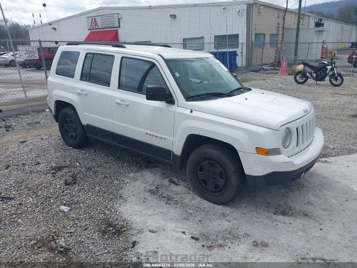 Jeep Liberty (patriot) 2016 VIN 1C4NJPBB9GD649521