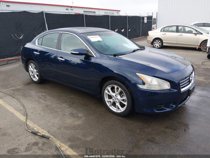 Nissan Maxima 2013 VIN 1N4AA5AP9DC826558