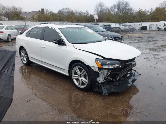 Volkswagen Passat 2014 VIN 1VWCN7A3XEC067305