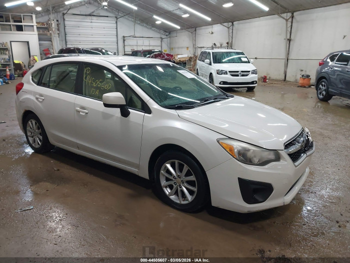 Subaru Impreza 2013 VIN JF1GPAC65DH811578
