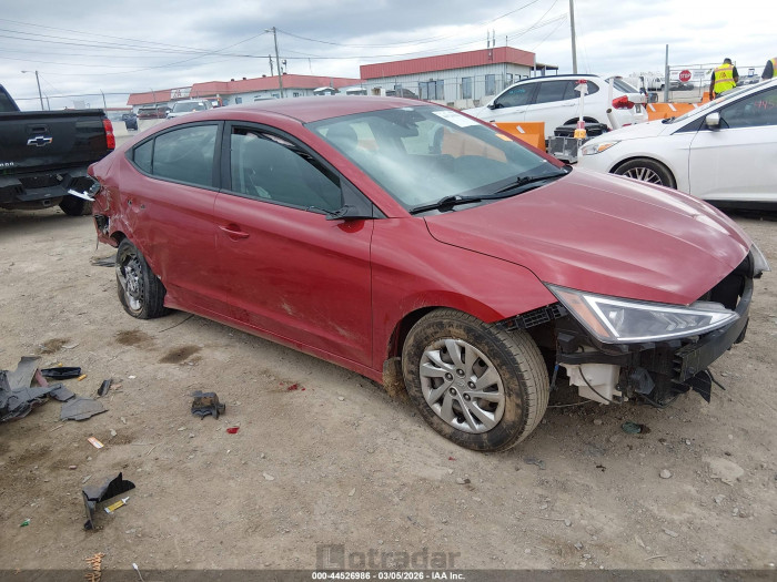 Hyundai Elantra 2020 VIN KMHD74LF0LU024327
