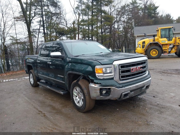 Gmc SIERRA 2014 VIN 3GTU2VEC7EG528102