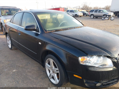 Audi A4 2007 VIN WAUAF78E07A044562